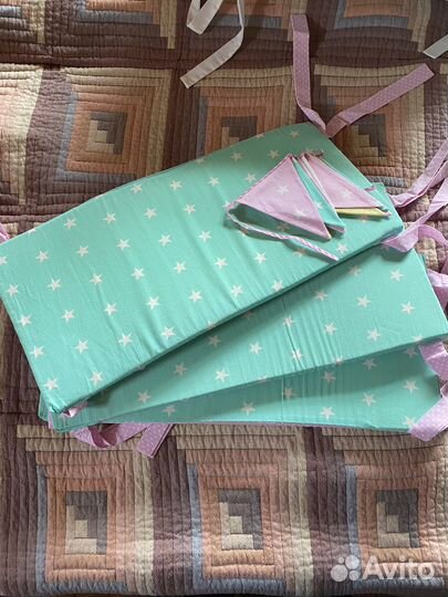 Бортики в детскую кроватку