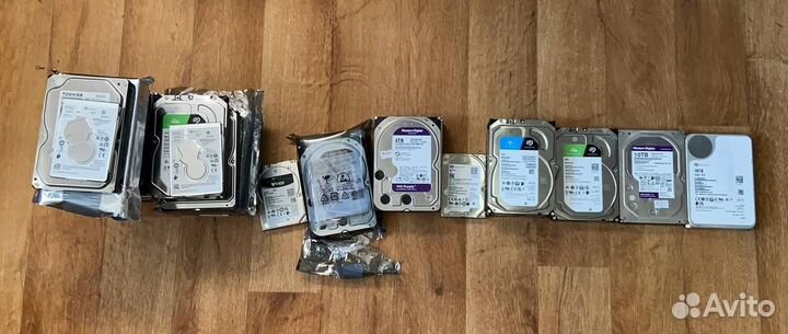 Жесткие диски на восстановление, запчасти