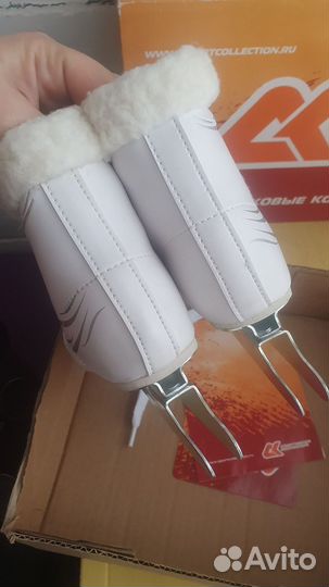 Коньки фигурные детские двухполозные 28 размер