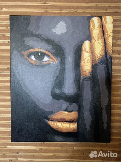 Картины по номерам раскрашенная