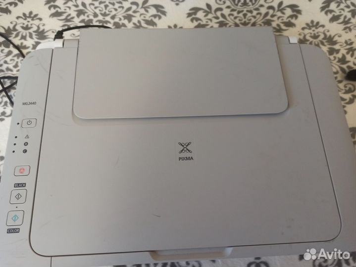 Цветной струйный мфу принтер кенон