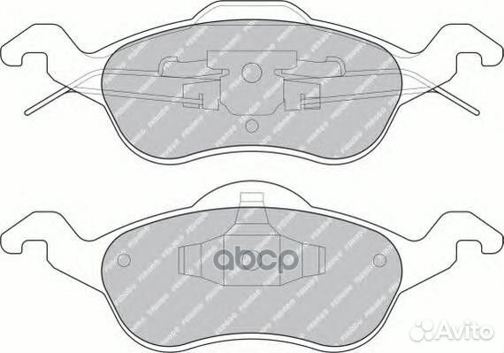 691 00571967B колодки дисковые п.\ Ford Focus