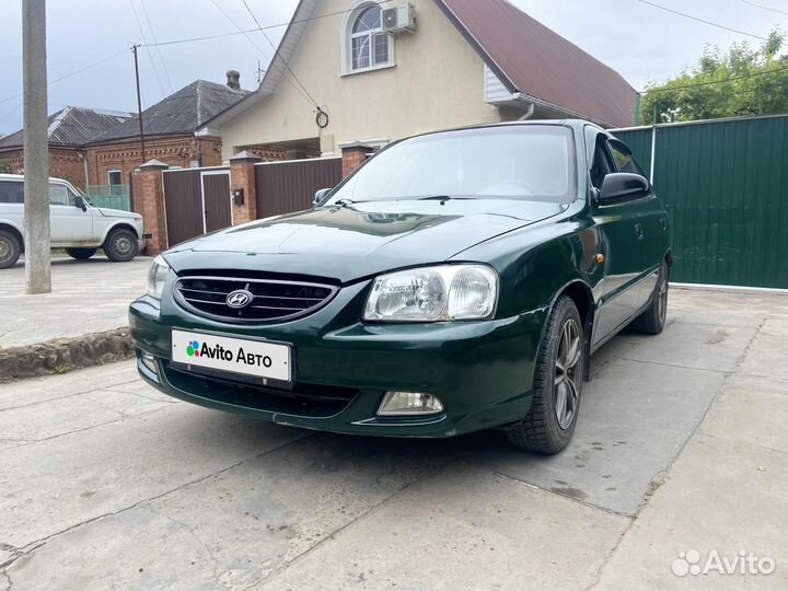 Hyundai Accent 1.5 МТ, 2002, 250 000 км