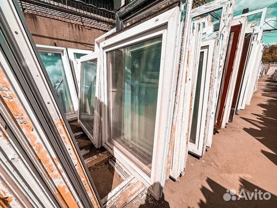 Пластиковые Окна и двери пвх бу