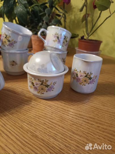 Чайный сервиз СССР Бугульма 9 предм