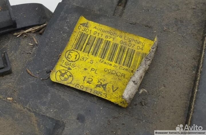 Фара правая BMW 6-Series/M6