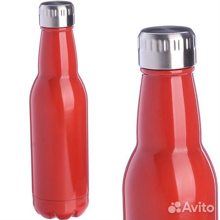 Термобутылка 500мл. Drink, красная (х20) -77020-4