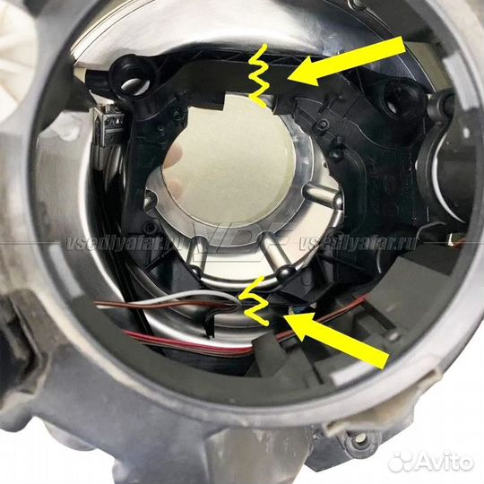 Переходные рамки для установки линз в фарах Merced