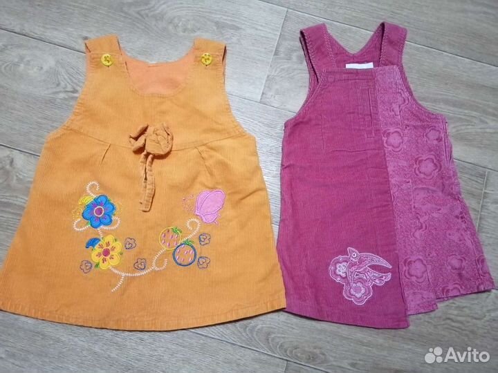 Вещи пакетом на девочку 1-1,5 года