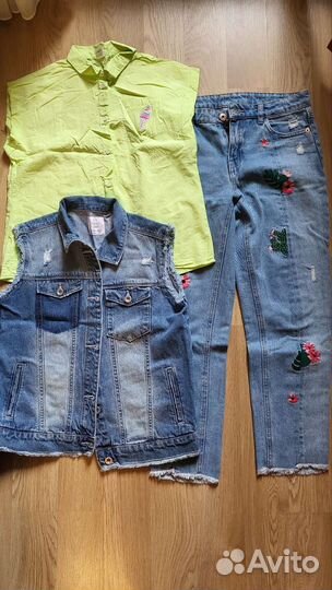 Вещи пакетом на девочку 146-152 см. (10-12 лет)