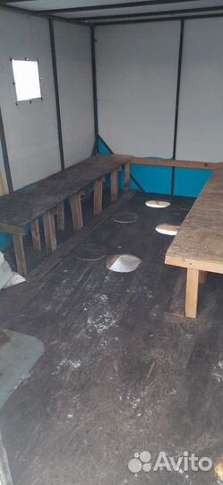 Сани для снегохода,домик рыбака/охотника