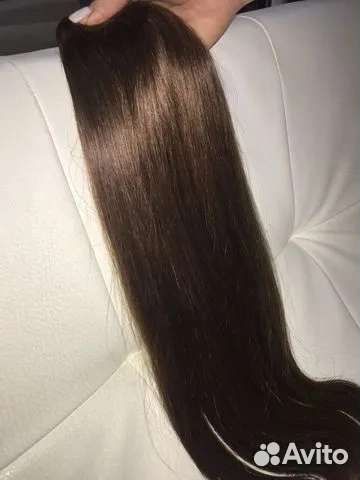 Волосы южнорусские на заколках трессах