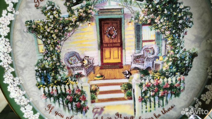 Тарелка коллекционная настенная - 20,5 см