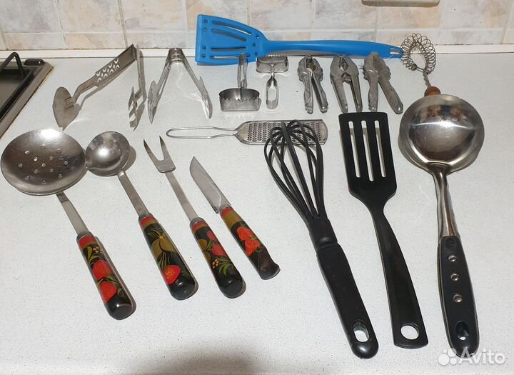 Сита, дуршлаги, столовые и кухонные приборы СССР