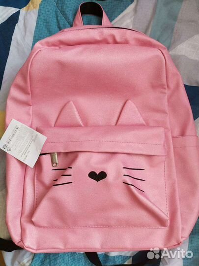 Рюкзак розовый Китти