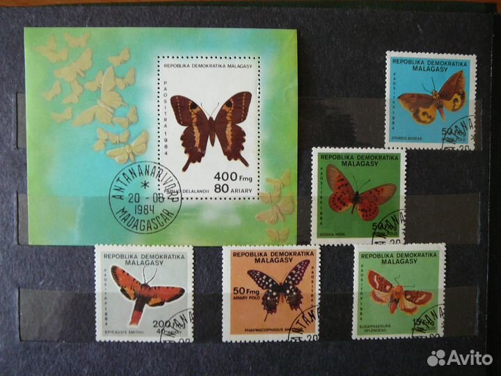 Фауна. Марки времен СССР