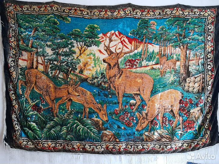 Плюшевый ковер СССР IKEA