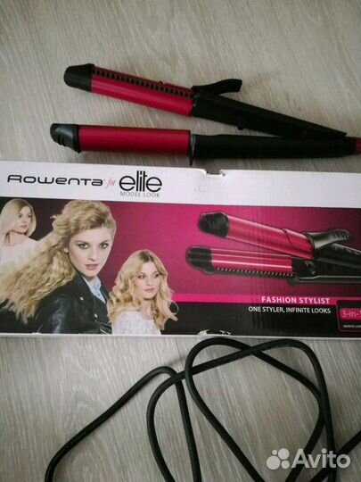 Плойка-Щипцы для завивки и выпрямления волос