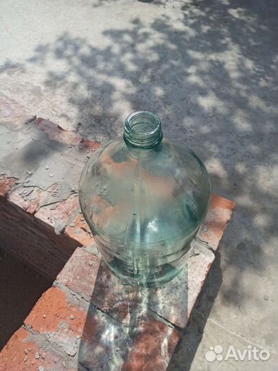 Бутылка стеклянная 20 литров