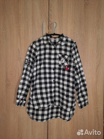 Длинная рубашка для девочки. размер 134-140