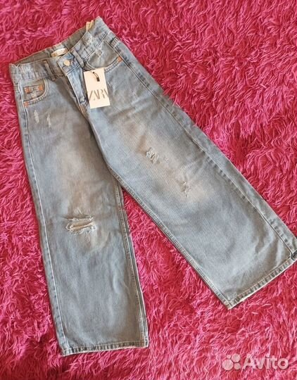 Джинсы zara новые