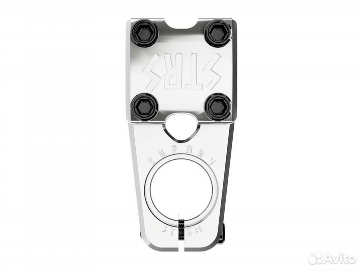 Bmx вынос Stress Kirpich v2 черный, полированный