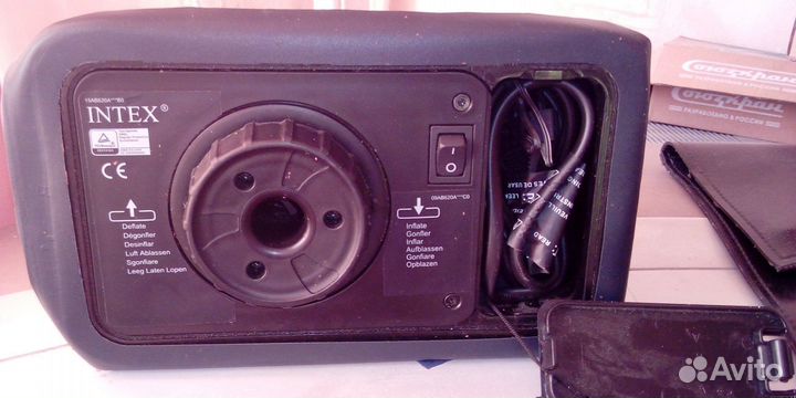Насос от надувного матраса intex