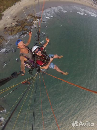 Полет на параплане сертификат в подарок