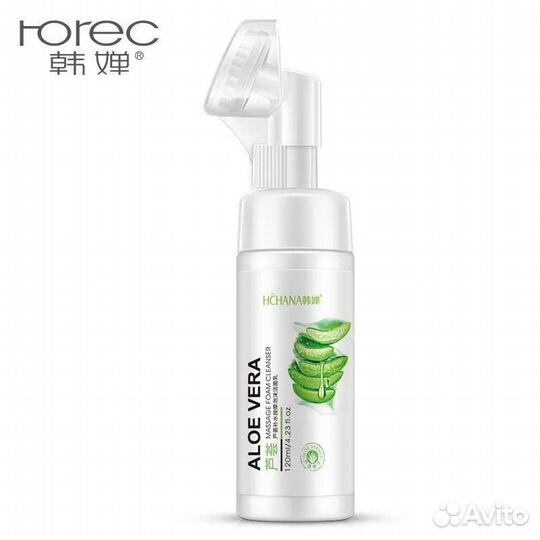 Пенка для умывания Алоэ Вера со щеточкой