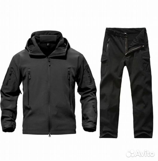 Тактический костюм черный