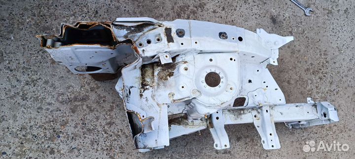 Ланжерон левый hyundai solaris 1