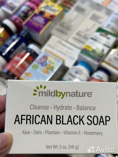 Iherb африканское черное мыло