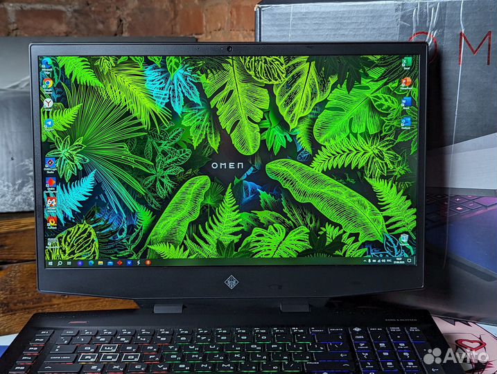 Hp Omen 17.3/1T/RTX 6gb как new