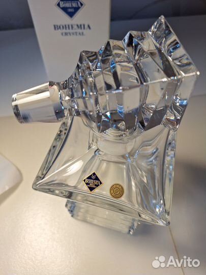 Графин для виски bohemia jihlava хрусталь