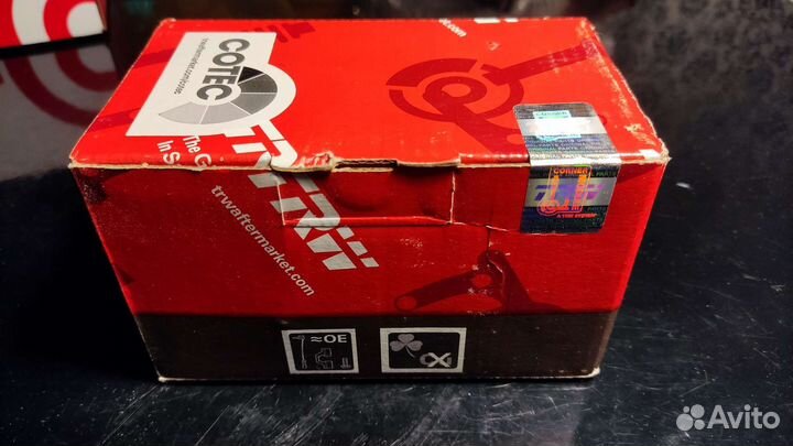 Тормозные колодки Nissan Qashqai j11, TRW, GDB3617