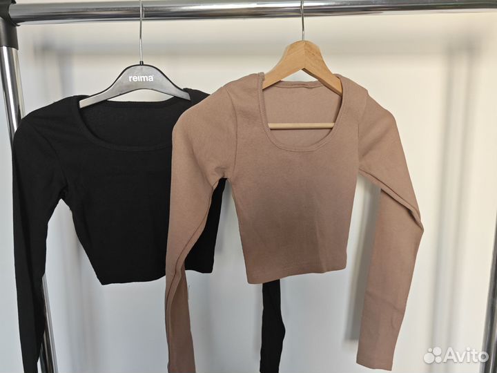 Лонгслив короткий