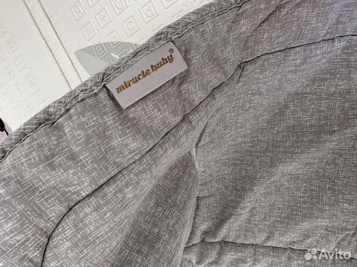 Матрасик в коляску двусторонний