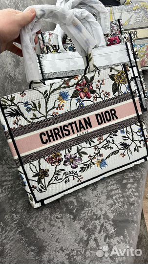 Сумка шопер Dior жаккард