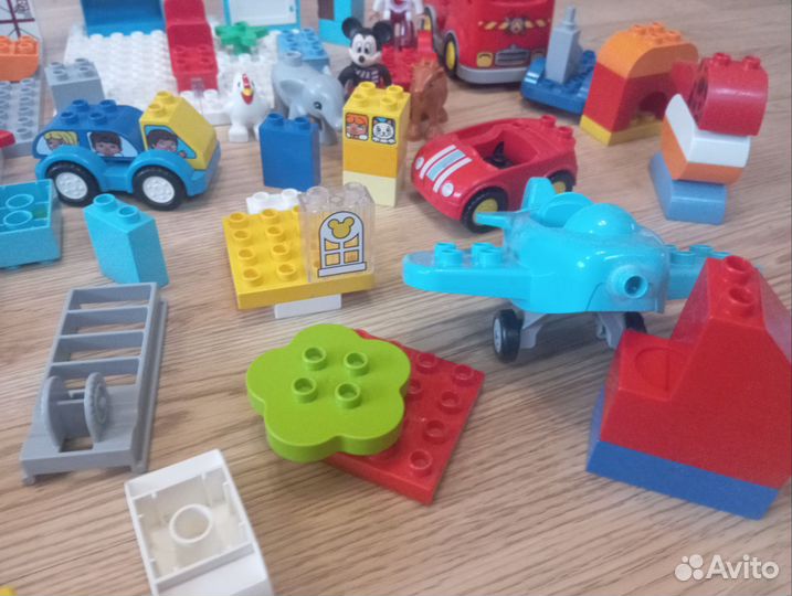 Lego duplo россыпь деталей