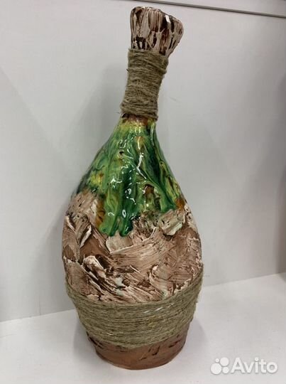 Бутыль декоративная