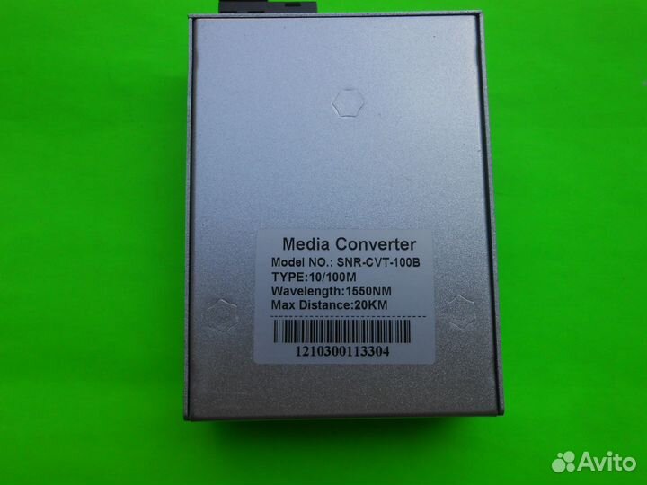 Оптический медиаконвертер CVT-100W2B(SM-20)