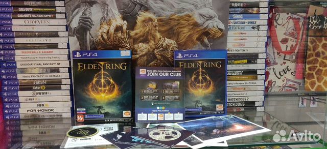 Elden Ring Премьерное Издание PS4 обмен + прокат