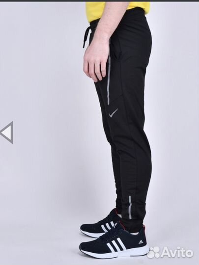 Лосины nike мужские черные