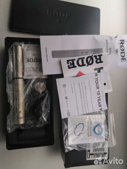 Новый микрофон Rode NT55 конденсаторный