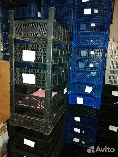 Ящики пластиковые, вёдра