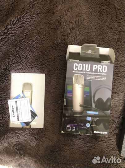 Микрофон Samson c01u pro