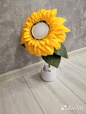 Настольная лампа Светильник лампа декор цветок