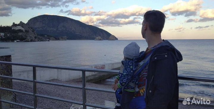 Эргорюкзак новый 3 в 1 хипсит переноска с рождения