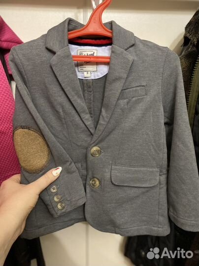 Пиджак для маленького модника на 3 года