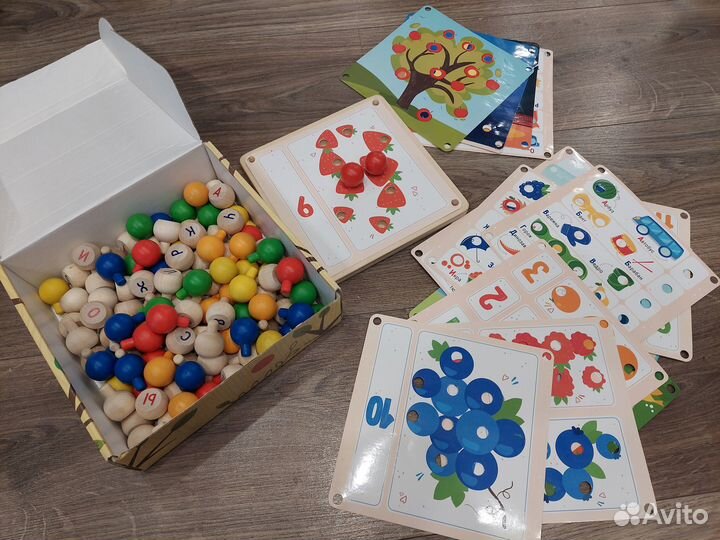 Деревянная Мозаика Макси Raduga kids